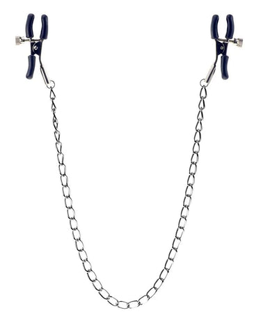 Scandals Classic Adjustable Nipple Clamps with Chain Clamps & Clips Scandals